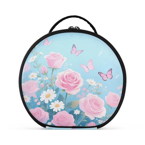 Yoogain Kulturbeutel, Reisegröße, Zubehör, stilvolle Kosmetiktasche für Damen, mit verstellbaren Trennwänden, 27,9 cm Yoogain Kulturbeutel, Reisegröße, Zubehör, stilvolle Kosmetiktasche für Damen, mit verstellbaren Trennwänden, 27,9 cm von Yoogain