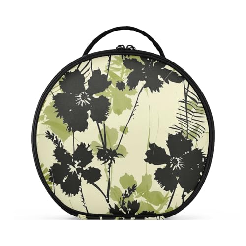 Yoogain Kulturbeutel mit Fächern und Griff, Reißverschluss, Kosmetiktasche für Damen, mit verstellbaren Trennwänden, 27,9 cm Yoogain Kulturbeutel mit Fächern und Griff, Reißverschluss, Kosmetiktasche für Damen, mit verstellbaren Trennwänden, 27,9 cm von Yoogain