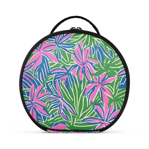 Yoogain Kulturbeutel mit Fächern und Griff, große Kosmetiktasche für Damen, mit verstellbaren Trennwänden, 27,9 cm von Yoogain