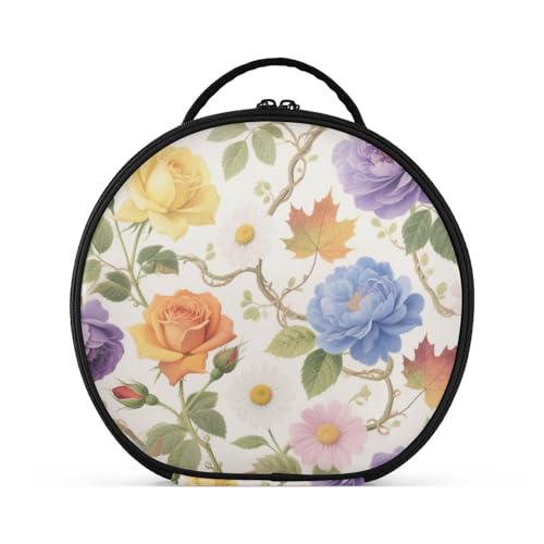 Yoogain Kulturbeutel mit Fächern und Griff, große Kulturtasche für Damen, mit verstellbaren Trennwänden, 27,9 cm Yoogain Kulturbeutel mit Fächern und Griff, große Kulturtasche für Damen, mit verstellbaren Trennwänden, 27,9 cm von Yoogain