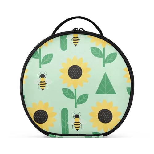 Yoogain Kulturbeutel mit Fächern und Griff, wasserdichte Make-up-Tasche für Damen, mit verstellbaren Trennwänden, 27,9 cm Yoogain Kulturbeutel mit Fächern und Griff, wasserdichte Make-up-Tasche für Damen, mit verstellbaren Trennwänden, 27,9 cm von Yoogain