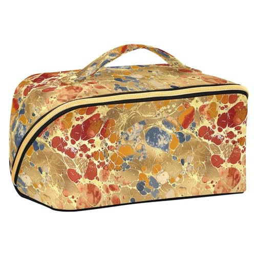 Yoogain Make-up-Taschen mit Trennwänden, große Kosmetiktasche für Damen, Reisegröße, Zubehör von Yoogain