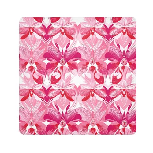 Yoogain Personalisierbare Orchidee ethnische Kunst Valentinstag Make-up Halter Kamera Objektiv Tuch Tragbarer Organizer Wrap 55 x 55 cm Verpackung für Organisation, Orchidee, ethnische Kunst, von Yoogain