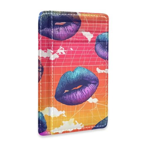 Yoogain Schlanke Herren-Geldbörse aus Leder, mit Geldfach, RFID-blockierend, für Damen und Herren von Yoogain