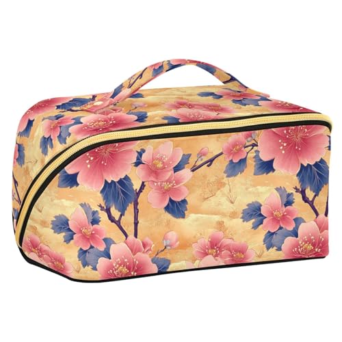 Yoogain Spring Safari Kosmetiktasche mit Trennwänden, wasserdicht, für Damen, vertikal, freistehend Yoogain Spring Safari Kosmetiktasche mit Trennwänden, wasserdicht, für Damen, vertikal, freistehend von Yoogain