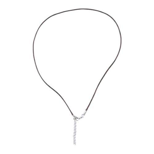 1 5 Mm Handgefertigtes Leder Mit Hummerverschluss Schnur Ein Verstellbares Geflochtenes Seil Für Halsketten Pendellante Charme Befunde Halskette Mit Verschluss Für Frauen Männer Wachs Seilkette von Yooghuge