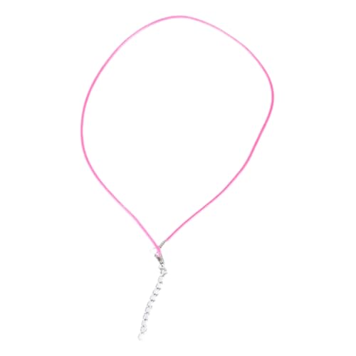 1 5 Mm Handgefertigtes Leder Mit Hummerverschluss Schnur Ein Verstellbares Geflochtenes Seil Für Halsketten Pendellante Charme Befunde Halskette Mit Verschluss Für Frauen Männer Wachs Seilkette von Yooghuge