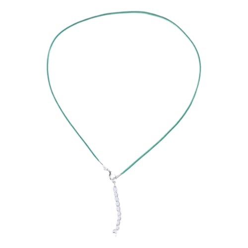 1 5 Mm Handgefertigtes Leder Mit Hummerverschluss Schnur Ein Verstellbares Geflochtenes Seil Für Halsketten Pendellante Charme Befunde Halskette Mit Verschluss Für Frauen Männer Wachs Seilkette von Yooghuge