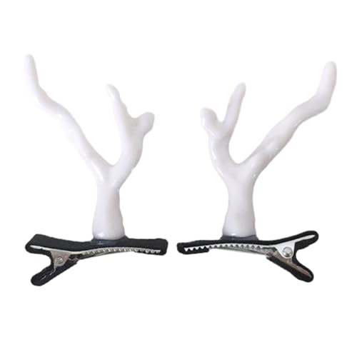 1Pair 3d Dragon Horn Haartippe Set Für Halloween Altes Kostümzubehör Duckbill Clips Insstyle Friseurstyling Tool von Yooghuge