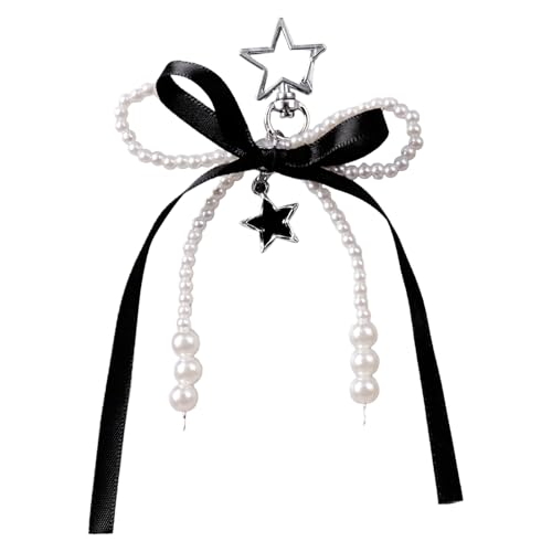 BOWS Keyring Kreative Autoschlüsselkette Ästhetischer Schlüsselbundstar Schlüsselketten Origination Kreativer Tasche Charme Für Rucksackbögen Keyring Star Zauber Anhänger Ästhetischer Schlüsselketten von Yooghuge