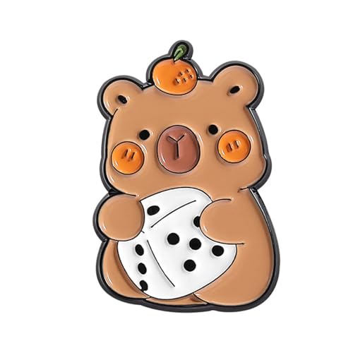 Capybaras Design Legierung Broschen Für Geschenkvertreibung Fashion Decoration Anime Styles Pins Kreatives Rucksack Charme Geschenke Capybaras Brosche Set von Yooghuge