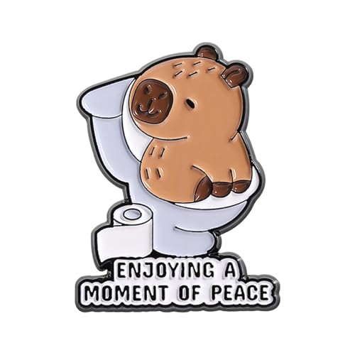 Capybaras Design Legierung Broschen Für Geschenkvertreibung Fashion Decoration Anime Styles Pins Kreatives Rucksack Charme Geschenke Capybaras Brosche Set von Yooghuge