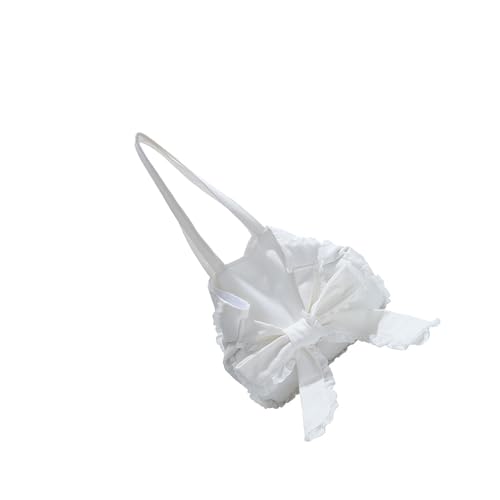 Frauen Umhängetasche Leinwand Handtasche All Matching Achselstasche Koreanische Stile Achselhöhle Süße Bögen Pendeln Für Tägliche Frauen Schulter Mode Achselhilfe Trendy Handtasche Große Kapazität von Yooghuge