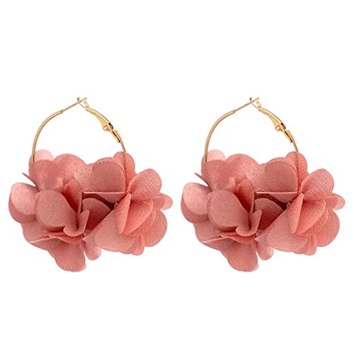 Hanging Dangle Ohrringe Dangle Drop Ohrringe Elegante Schmuckzubehör Rose Blütenblumenlinie Für Mädchen Für Mädchen von Yooghuge