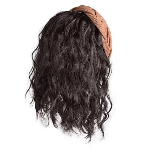 Mädchen Haarverlängerungen Haarteil Synthetisches Falsches Haarband Für Cosplay Coser Street Photography Täglich Tragen Haare Haarstück Mit Speicherstahldraht von Yooghuge