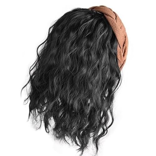 Mädchen Haarverlängerungen Haarteil Synthetisches Falsches Haarband Für Cosplay Coser Street Photography Täglich Tragen Haare Haarstück Mit Speicherstahldraht von Yooghuge