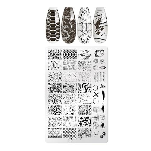 Nägel Kunstbilder Stempel Vorlage Blumenspitzen Designs Nägel Polnische Briefmarken Maniküren Schablonen Für DIYS Home Salons Verwenden Nagelstempelplatten Nägel Kunstbilder Stempel Vorlage Blumenspitzen Designs Nägel Polnische Briefmarken Maniküren Schablonen Für DIYS Home Salons Verwenden Nagelstempelplatten von Yooghuge