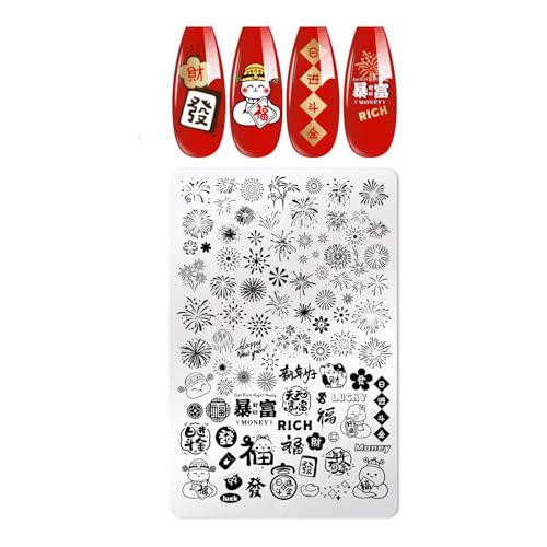 Nägel Kunstbilder Stempel Vorlage Blumenspitzen Designs Nägel Polnische Briefmarken Maniküren Schablonen Für DIYS Home Salons Verwenden Nagelstempelplatten von Yooghuge