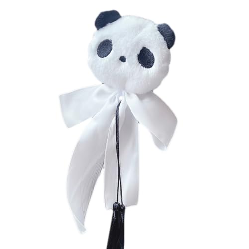 Quasten Chinesischer Stil Seitenclip Haarspange Süße Mädchen Quasten Pelz-Panda Ornament Subkultur Entenschnabel Haarspangen Niedlich von Yooghuge