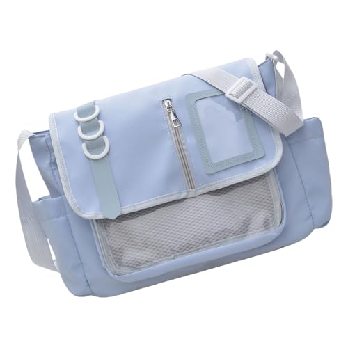 Schöne Itabag Clear Crossbody Bag Casual Recond Bag Pendeln Japanische Stils Messenger Für Die Tägliche Schule Schöne Itabag Schulter Japanische Styles Crossbody School von Yooghuge