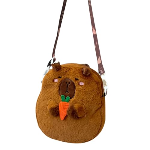 Stilvolle Cartoon Umhängetasche Kinder Crossbody Taschen Satchel Für Kinder Und Erwachsene Die Spaß Accessoires Plüsch Toy Bag Lieben von Yooghuge
