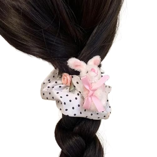 Süßes Haargummi, elastisch, übergroß, elegantes Haarband, weibliches Zubehör, Haarschmuck für Damen und Mädchen von Yooghuge