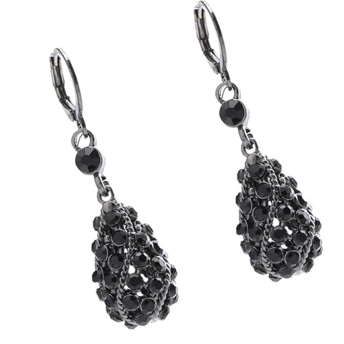 Teardrop Cutout Ohrringe Elegante Zineslegierung Schmuck Komfortable Gewicht Tragbar Für Hochzeiten Event Elegante Hohle Ohrringe Für Frauen von Yooghuge