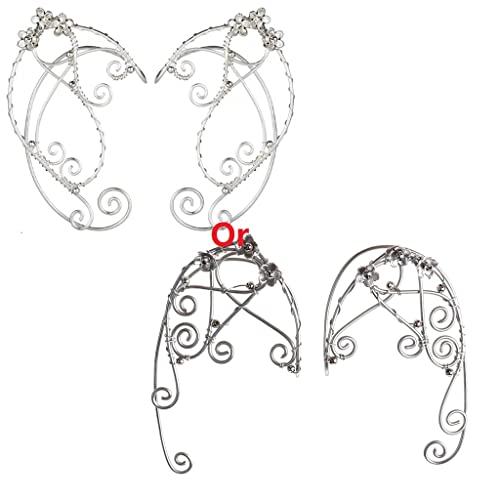 Trendy Ohrmanschette Clip On Ohrringe Elfen Cosplay Fantasy Kostüm Quaste Fairy Wrap Ohrringe Schmuckdekoration Geschenke Ringe Für Männer Billig von Yooghuge