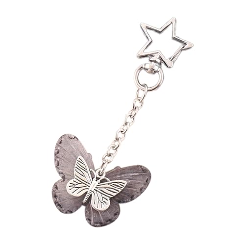 Yooghuge Bows Schlüsselbeutel Zauber Für Frauen Geldbeutel Handtasche Rucksack Anhänger Auto Keyring Ästhetische Schmetterlingsbögen Zauber von Yooghuge