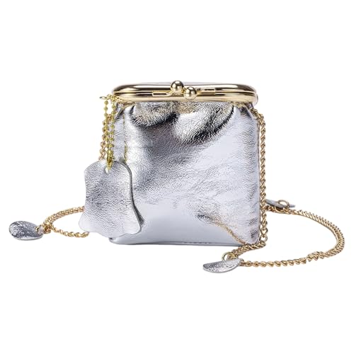 Yooghuge Compact Crossbody Bag Multi Funktionale Organisatoren Einstellbare Kettengurt Klassische Blau Wasserdichtes Design Multifunktional Crossbody Coin Geldbörse von Yooghuge