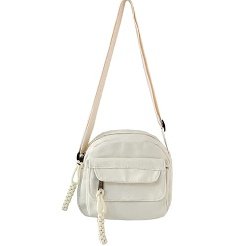 Yooghuge Crossbody Tasche Schulter Für Mädchen Frauen Feste Farben Trendy Canvas Mode Freizeit Messenger Mobiltelefon Mode Frauen Lässig Telefon Geldbörse von Yooghuge