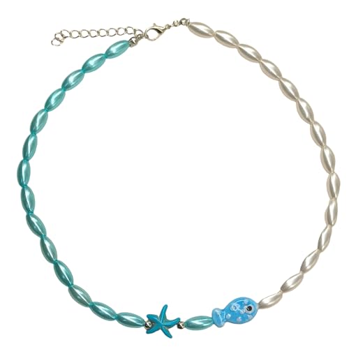 Yooghuge Einzigartige Clownfisch Halskette Mit Farbenfrohen Perlen Akzenten Vielseitiger Clownfisch Halskette Trendy Schlüsselbeutel Kette Schmuck Brautparty Yooghuge Einzigartige Clownfisch Halskette Mit Farbenfrohen Perlen Akzenten Vielseitiger Clownfisch Halskette Trendy Schlüsselbeutel Kette Schmuck Brautparty von Yooghuge