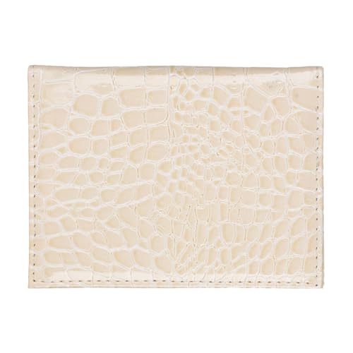 Yooghuge Elegante PU Kartenkoffer Funktionaler Und Modischer Zertifikatspanne Kompakt Organisierte Brieftasche Perfekt Für Den Täglichen Gebrauch Leichter Kreditkarteninhaber von Yooghuge