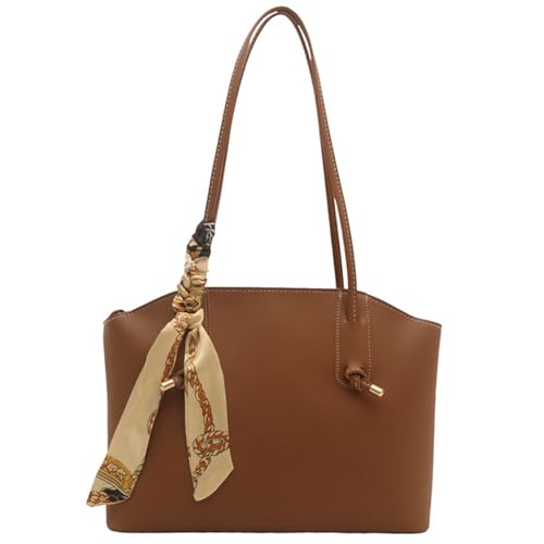 Yooghuge Frauen Bag PU Leder Achsel Großer Kapazität Schulter Top Damen Die Stilvolle Achselwahrer Frauen Achselhöhlen Achselhäfen Achsel Achselhöhle Große Kapazität Schulter Pendeln von Yooghuge