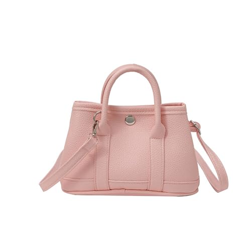 Yooghuge Frauen Bag Pu Leder Umhängetasche Einfache Handtasche Feste Farbe Crossbod von Yooghuge