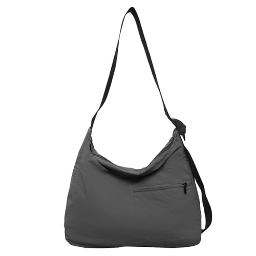 Yooghuge Frauen Leinwand Umhängetasche Einfacher Crossbody School Shopping Japanische Stile Messenger Für Alltägliche Schüler School Trend Schulter Casual Crossbody Shopping von Yooghuge