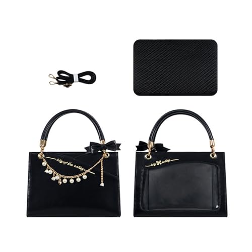 Yooghuge Frauen Umhängetasche Japanische Stile Boten Itabag Ästhetik Crossbody Bögen Geldbörse Und Handtasche Frauen Itabag Pin Display Crossbody Japaner Stil Schulter Klarer Handtasche von Yooghuge