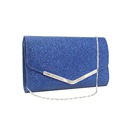 Yooghuge Glitzern Geldbeutel Lady Hochzeit Klauen Handtasche Frauen Umhängetasche Funkeln Leuchtend Strassbeutel Frauen Mädchen Handtaschen Kleine Crossbody von Yooghuge
