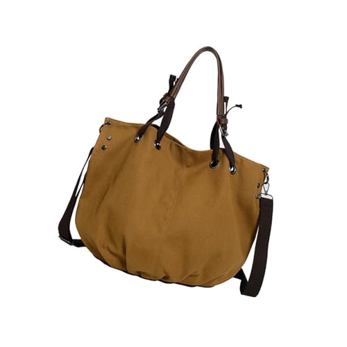 Yooghuge Japanische Stile Crossbody Bag Für Frauen Vintage Schulter Großer Kapazität Top Handtasche Leinwand Boten Frauen Crossbody Canvas Schulter Großer Kapazität Handtasche Messenger von Yooghuge