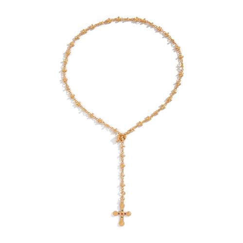Yooghuge Kreative Religiöse Anhänger Halskette Legierung Kristall Verstellbarer Kettenparty Schmuck Geeignet Für Hochzeits Goldkragenkette Yooghuge Kreative Religiöse Anhänger Halskette Legierung Kristall Verstellbarer Kettenparty Schmuck Geeignet Für Hochzeits Goldkragenkette von Yooghuge