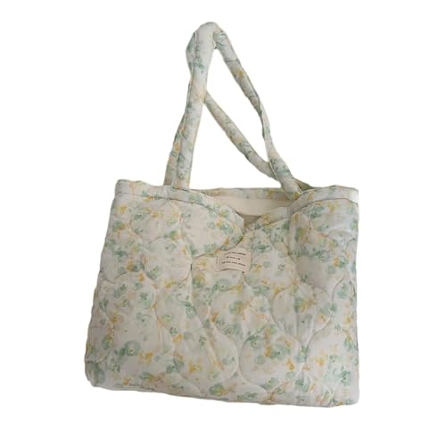 Yooghuge Mode Gesteppte Baumwollkäufer Tasche Für Frauen Mit Floralen Designs Großer Kapazität Handtasche Lässig Gepolsterte Schulterpuffer Yooghuge Mode Gesteppte Baumwollkäufer Tasche Für Frauen Mit Floralen Designs Großer Kapazität Handtasche Lässig Gepolsterte Schulterpuffer von Yooghuge