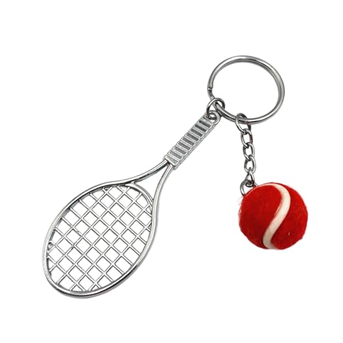 Yooghuge Mode Tennis Metallschlüsselkette Für Handtaschen Leichtes Dekorationsbeutel Anhänger Freundlicher Schlüsselhalter Für Frauen Metall Strukturierter Rucksack Anhänger Keychain Yooghuge Mode Tennis Metallschlüsselkette Für Handtaschen Leichtes Dekorationsbeutel Anhänger Freundlicher Schlüsselhalter Für Frauen Metall Strukturierter Rucksack Anhänger Keychain von Yooghuge