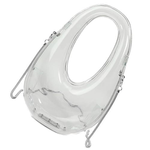 Yooghuge Moderne Klare Handtasche Crossbody Tasche Umhängetaschen Satchel Abend Geldbeutel Für Frauen Vielseitige Verschlüsselungsmodetasche von Yooghuge