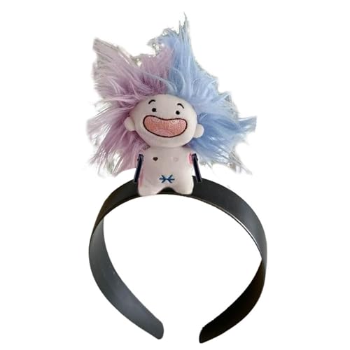 Yooghuge Niedliches Stirnband, lustiges zahnloses Stirnband, Capybara-Haarband, Baumwoll-Stirnband, perfekt für Partys und Cosplay, weiches und bequemes Stirnband für den ganzen Tag von Yooghuge