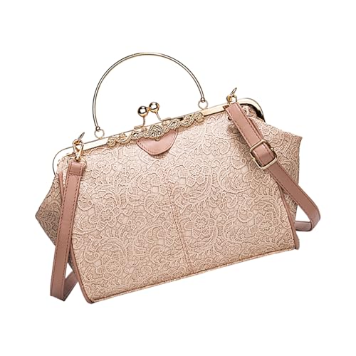 Yooghuge PU Leder Geldbeutel Klauen Schultertäkelte Handtasche Umhängetasche Für Frauen Mädchen Crossbody Tasche Mit Abnehmbarem Riemen Geschenke Top Handtasche von Yooghuge