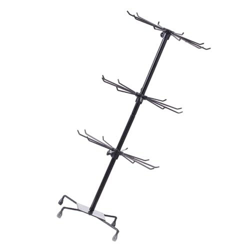 Yooghuge Platzeffiziente Rotierende Ständer Mit Schals Anzeigen Hüte Halterwalloy Textur Für Einzelhändler Und Besitz Von Merchandising von Yooghuge