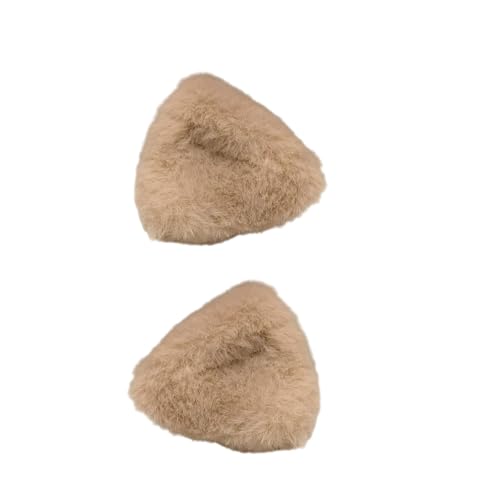 Yooghuge Stilvolle Plüschkatzen Ohrhaarklammern Zarte Plüschkatzen Ohrklammern Charme Perfekt Für Verspielte Note Weiche Haarkrallen Verleihen von Yooghuge