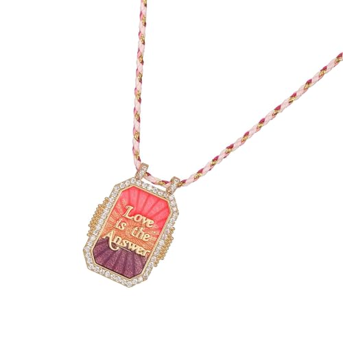 Yooghuge Trendy Bunte Baumwollseil Halskette Mit Peppers Devil Eye Charm Für Frauen Robust Yooghuge Trendy Bunte Baumwollseil Halskette Mit Peppers Devil Eye Charm Für Frauen Robust von Yooghuge