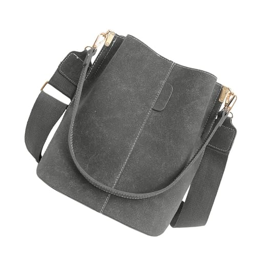 Yooghuge Women Eimer Bag Casual Schulter Trendy Handtasche All Matching Boten Retro Crossbody For Travel Frauen Eimer Retro Schulter Winter Crossbody Für Jeden Tag von Yooghuge