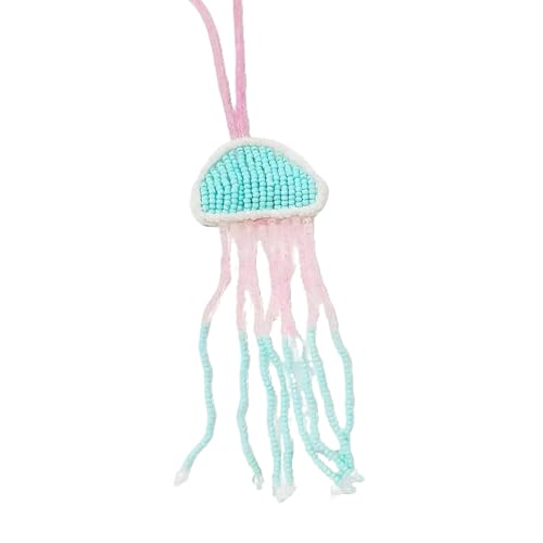 Yooghuge Zeitgenössische Meereskreatur Anhänger Accessoire Praktische Perlen Bühne Dekoration Stilvoller Schlüsselbund Für Geschenkstoffe Keychain Accessoire von Yooghuge